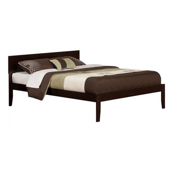 Atlantic Furniture Atlantic Furniture AR8141031 Orlando Bed; Espresso - Queen AR8141031